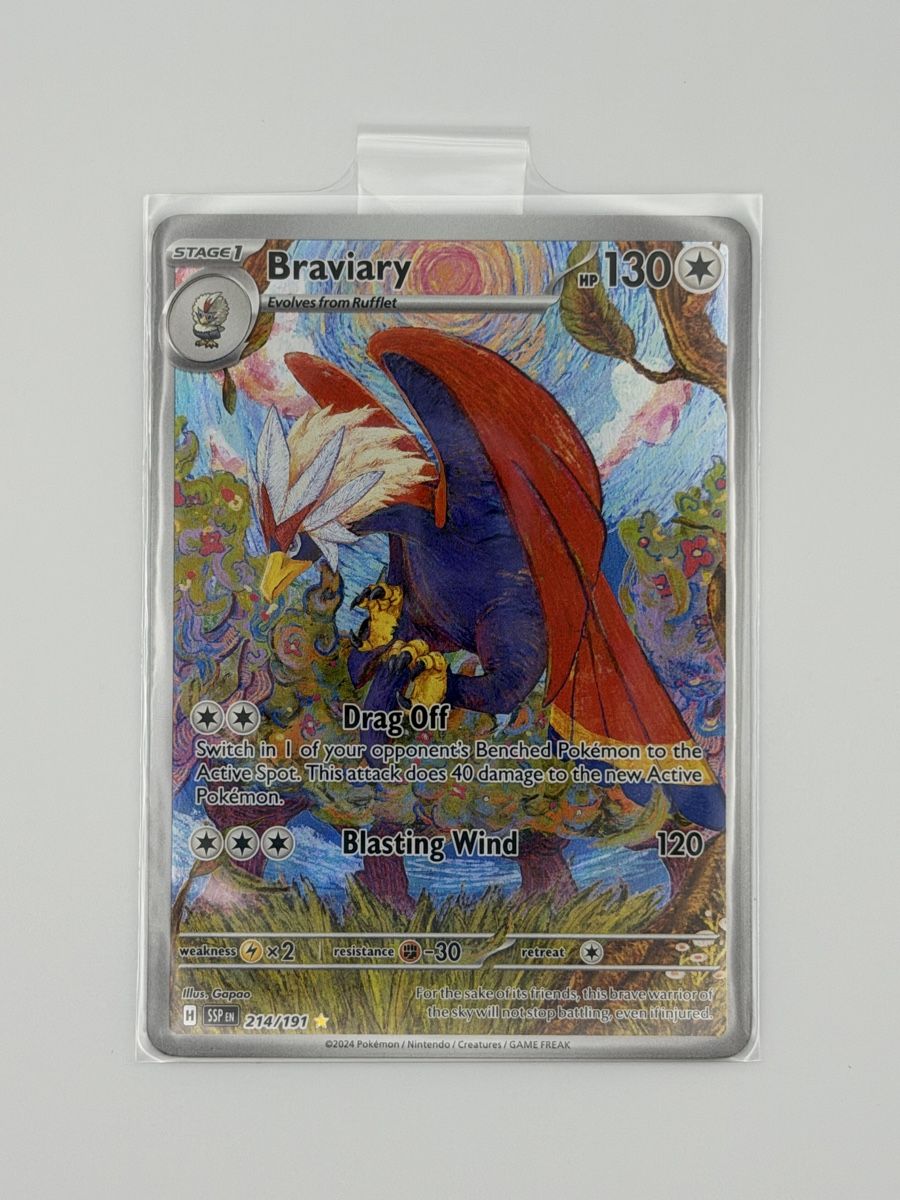 Pokémon Carte collezionabili: Pokémon Braviary 214/191 – Nuovo (secondo la descrizione) da Uster venduto da EDM1903
