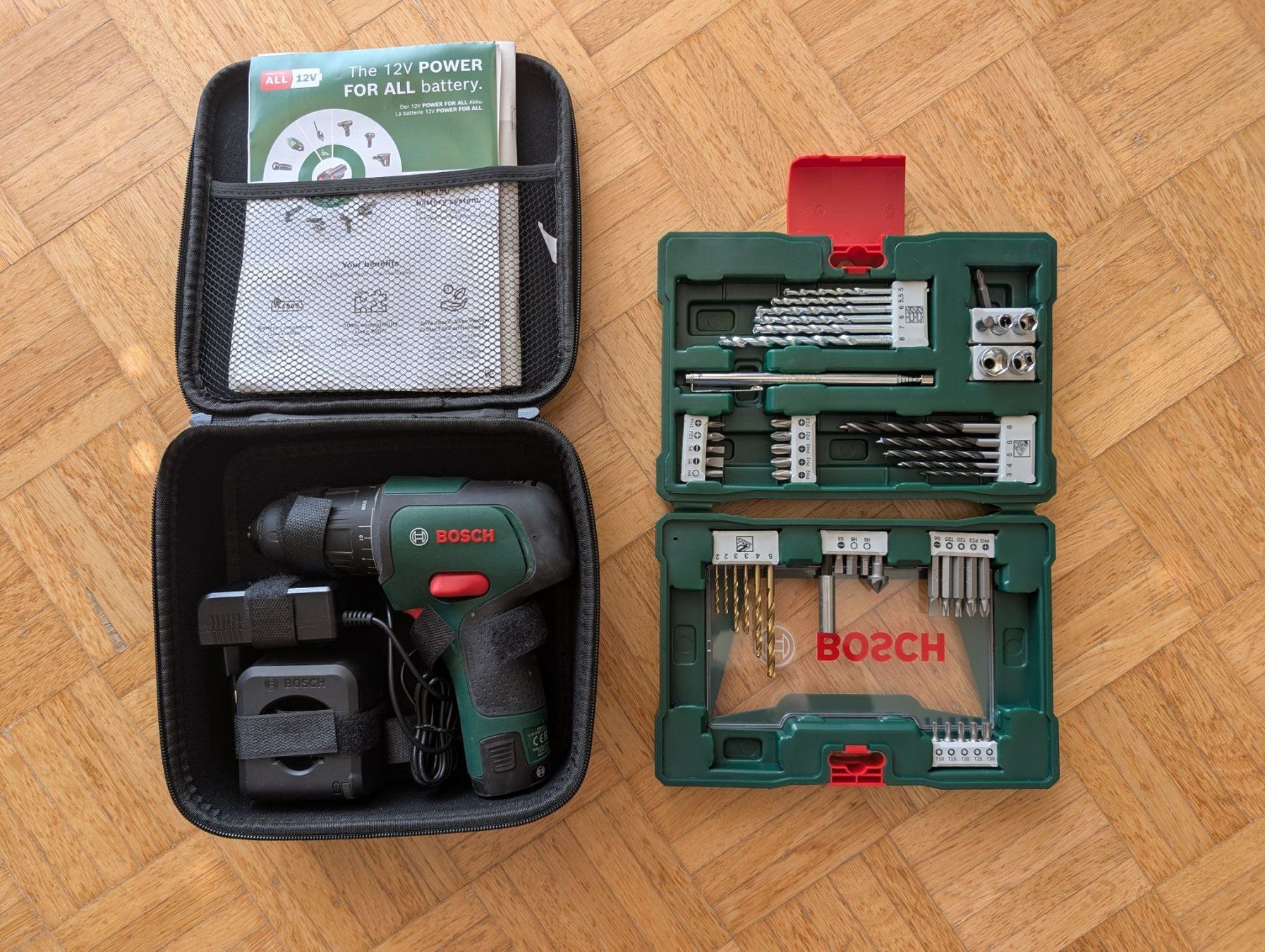 Bosch Trapani: Bosch Akkuschrauber + 48-tlg Bohrer-Set | Versand möglich – Usato da Cham venduto da aaron_pina 3