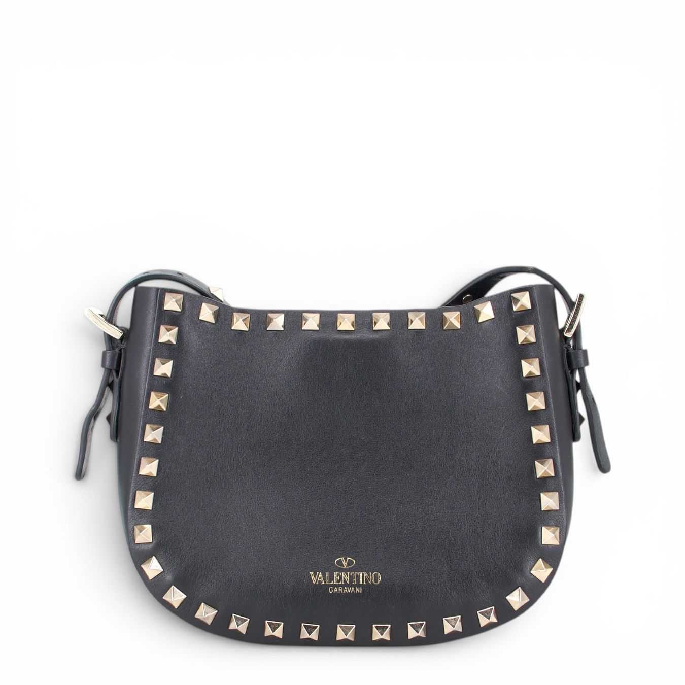 Valentino Borse da donna: Valentino Rockstud Umhängetasche schwarz – Usato da Binningen venduto da Designerlabels 3