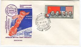 Ersttagsbrief "Apollo-Sojus". UdSSR.