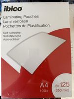 Ibico Laminierfolien A4 selbstklebend 100 Stück neu