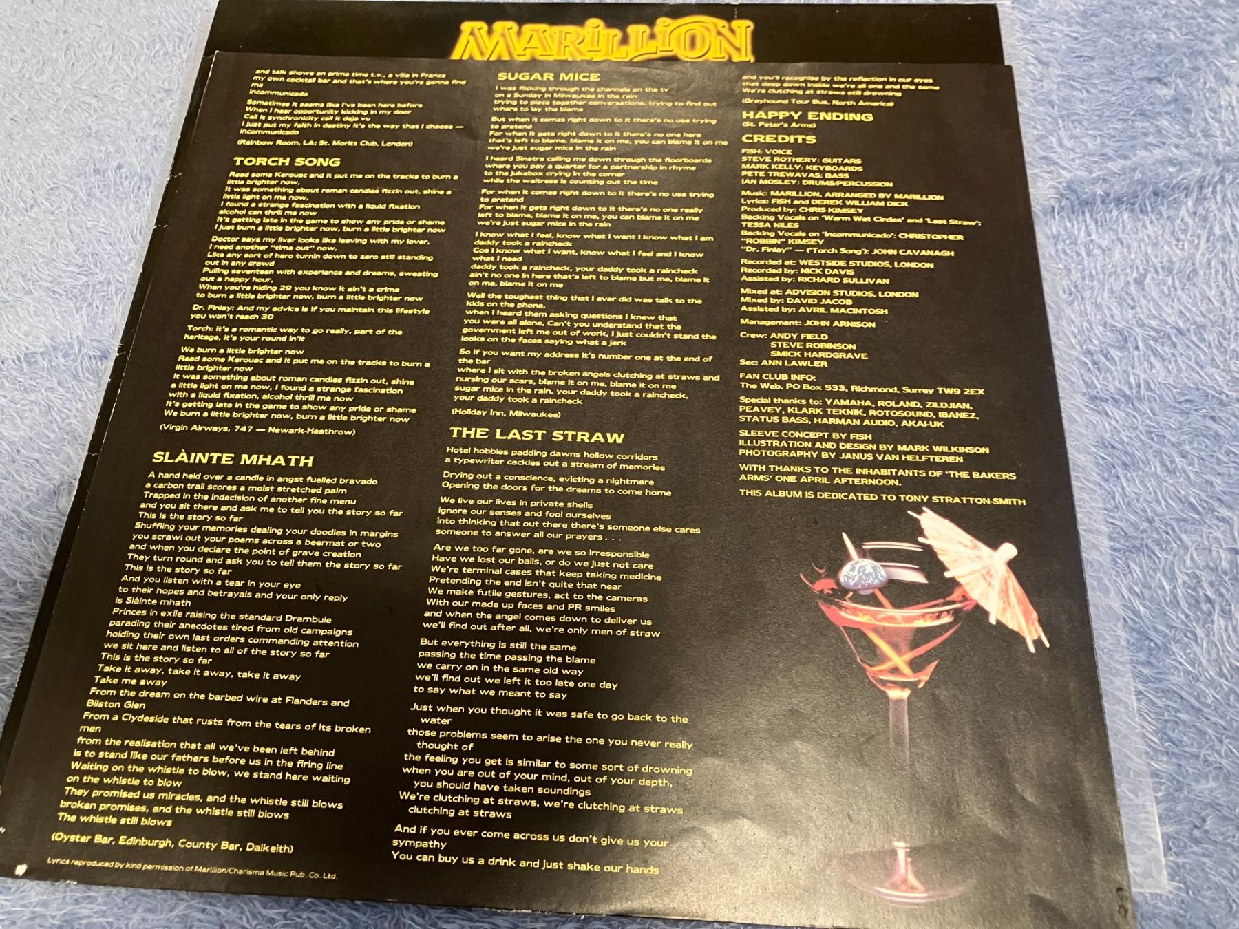 Dischi in vinile: Marillion – Usato da Aarwangen venduto da Jukebox3 5