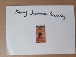 Kerry Saxby-Junna - Leichtathletik - selten - WM Silber 1987