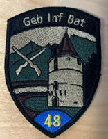 Schweizer Armee Abzeichen Badge Gebirgsinfanterie 48