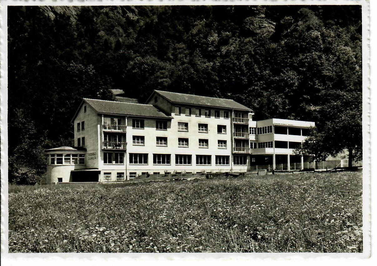Cartoline postali: Kinderheilbad Giuvaulta - Rothenbrunnen – Usato da Hochdorf venduto da Ziegel-16