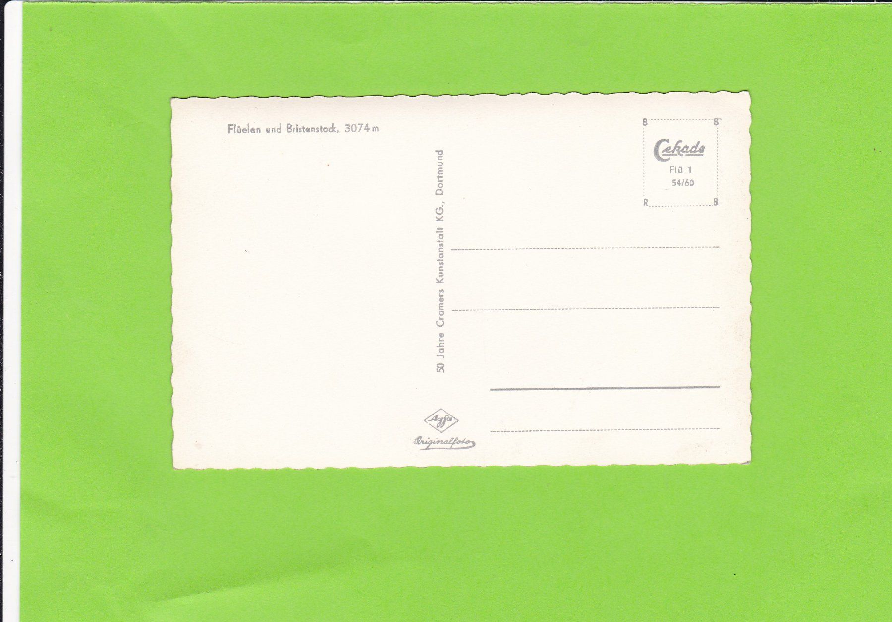 Cartoline postali: Flüelen – Usato da St. Peterzell venduto da neckertal 1