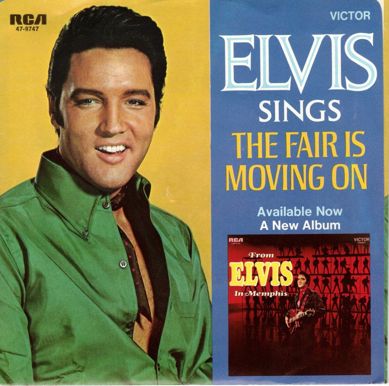 Dischi in vinile: Elvis Presley  -- The fair is moving on  Single7 – Usato da Rheinau venduto da thealbum