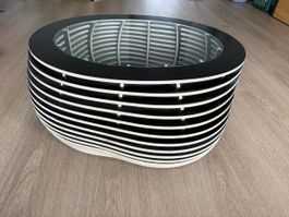 Design Couchtisch Schichtstruktur 