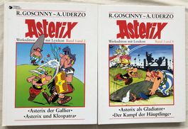 2x Bände - ASTERIX - Werkedition mit Lexikon