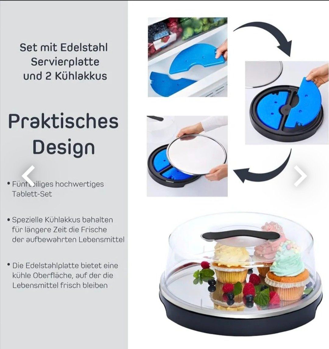 Elettrodomestici da cucina: Crofton Kühlplatte mit Deckel – Nuovo e nell'imballaggio originale da Flawil venduto da luckystar8 3