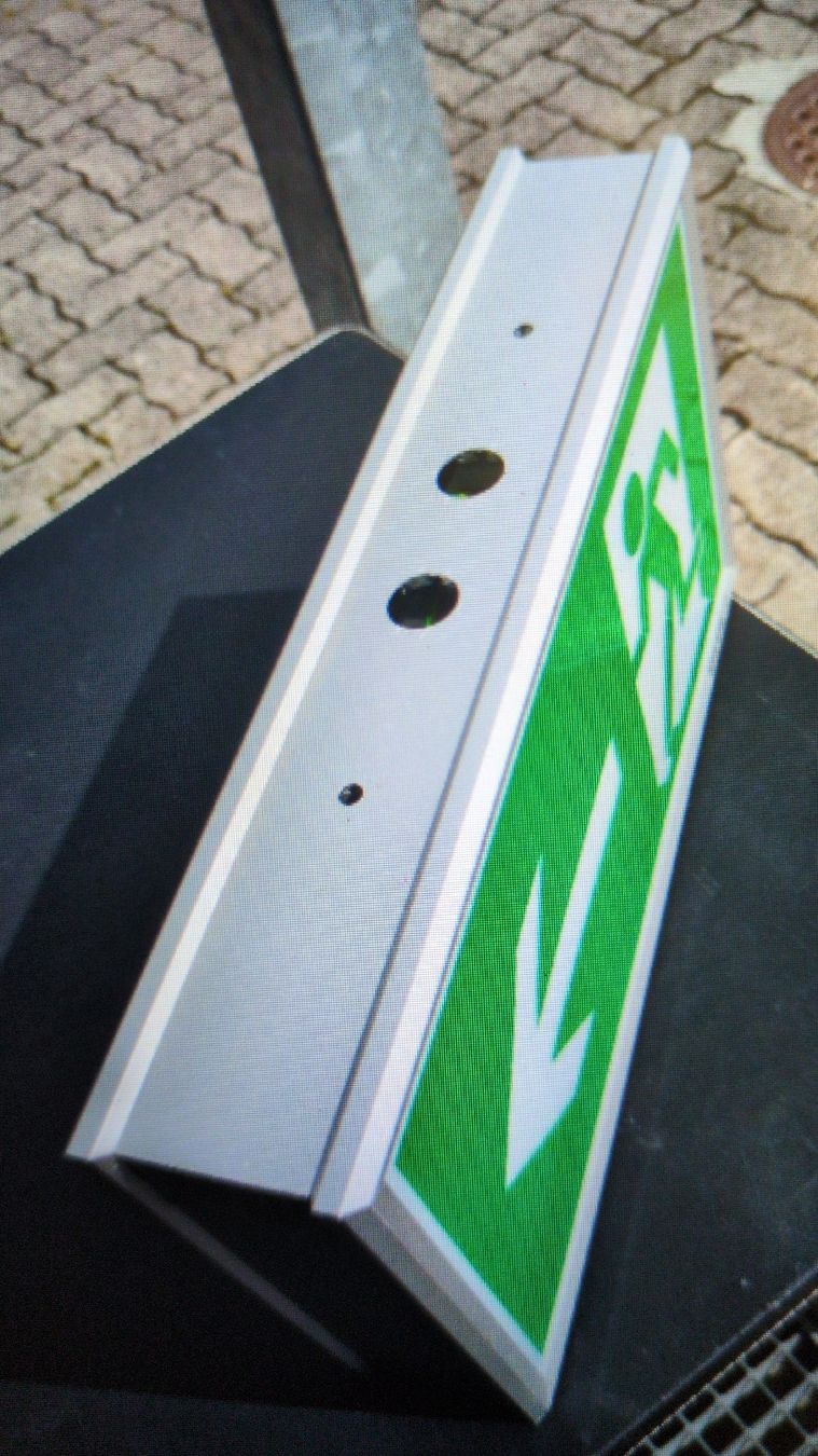 Lampade: EXIT NOTAUSGANGSBELEUCHTUNG von Lumatec  L ODER R / Led. TOP – Usato da Schaffhausen venduto da max_c62l 1