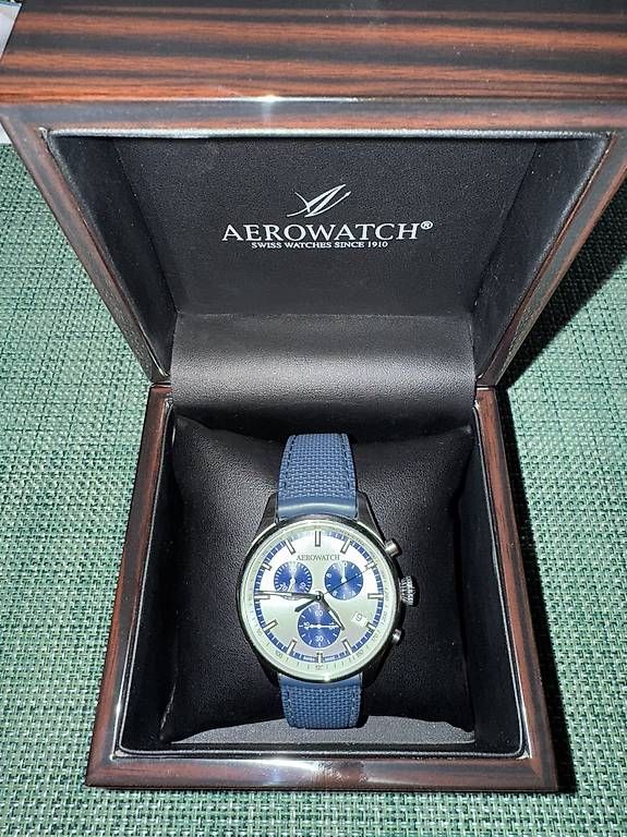 Uhren: Aerowatch Chrono Panda Herrenuhr Quarz – Gebraucht aus Trachslau von Arnold12157