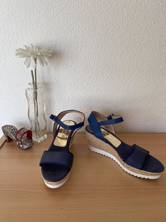 Tamaris Chaussures femmes: VIGUERA(Sp) 40 neu /NP109CHF Pumps 8-4 Espadrilles aus Leder – Neuf (Voir description) à Kölliken par Prscoo 2