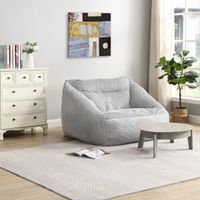 21269 - Sitzsack Sessel BIGGY - Hellgrau
