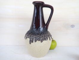 Bay Vase Lava Keramik 70er Design Vintage Mid Century Krug