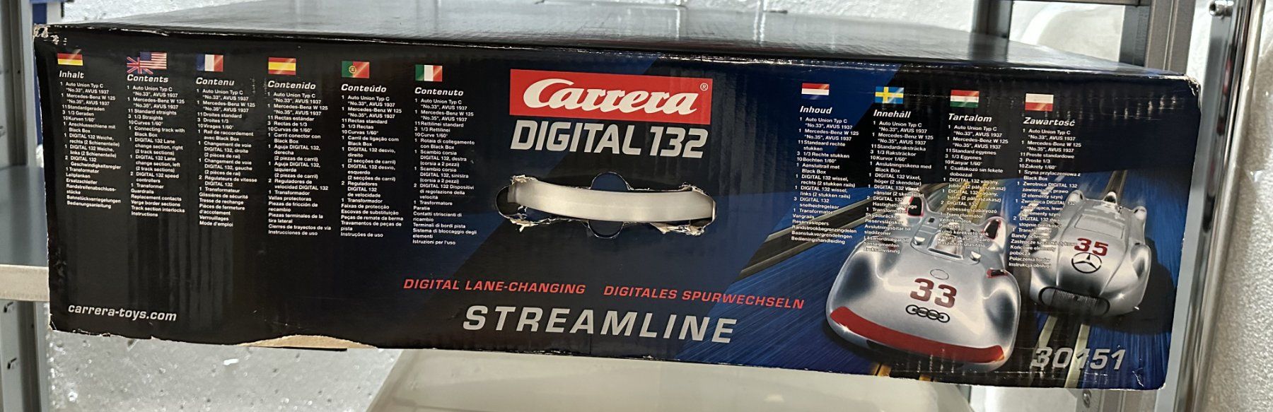 Carrera Piste: Carrera Digital 132 Streamline - komplettes Set – Usato da Zürich venduto da 22_Sonnenblume_22 5