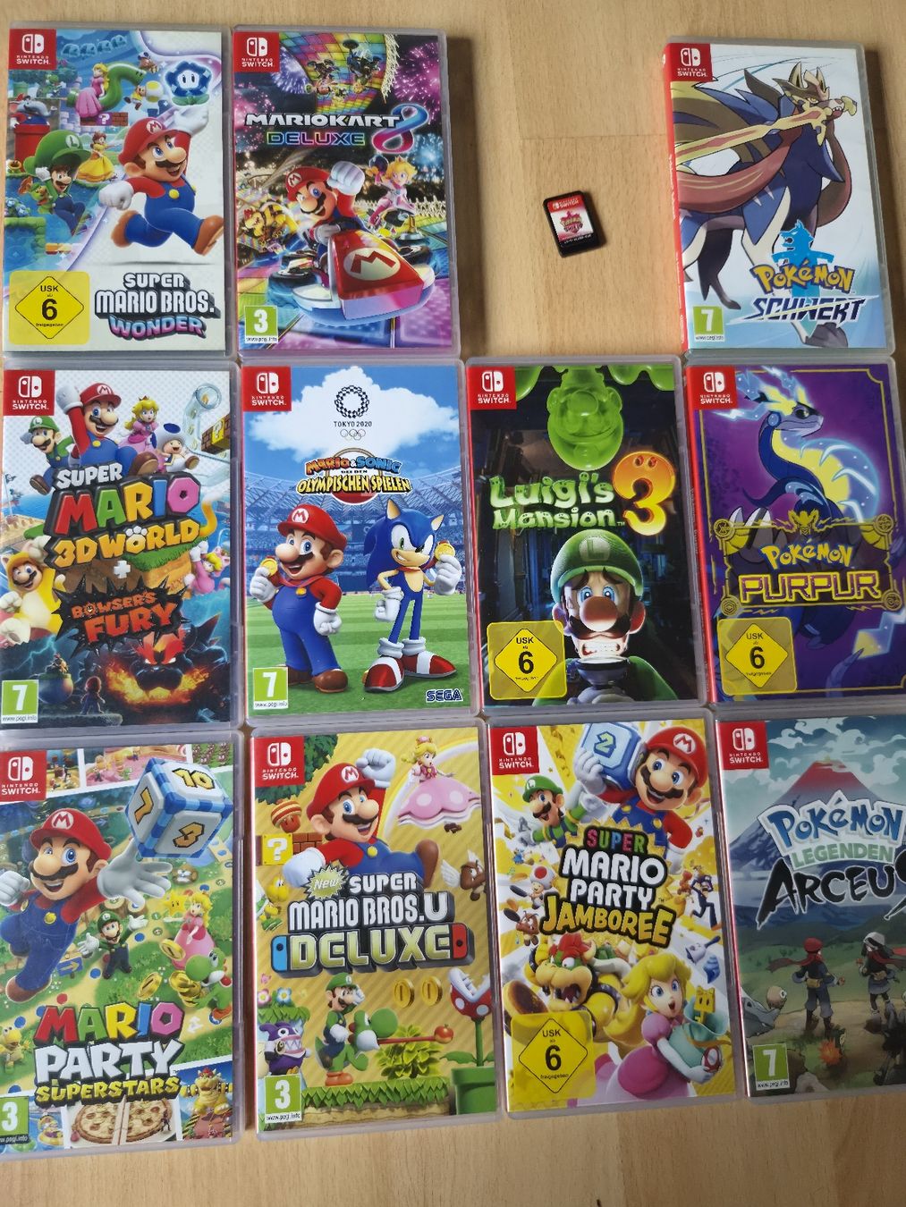 Nintendo Konsolen: Nintendo Switch mit 12 spielen – Gebraucht aus weesen von haemmerliroman15 1