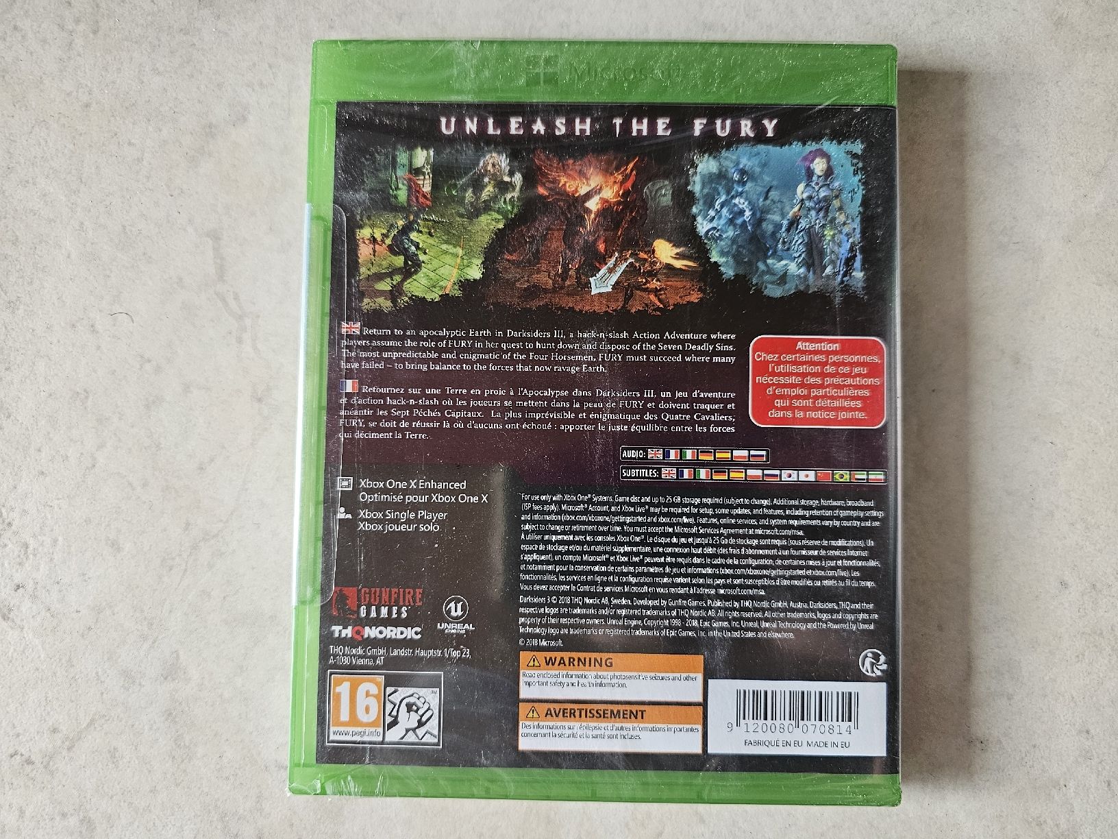 Microsoft Giochi: Darksiders 3  /  Fabrikneu XBOX ONE – Nuovo e nell'imballaggio originale da Schneisingen venduto da backstore24 1