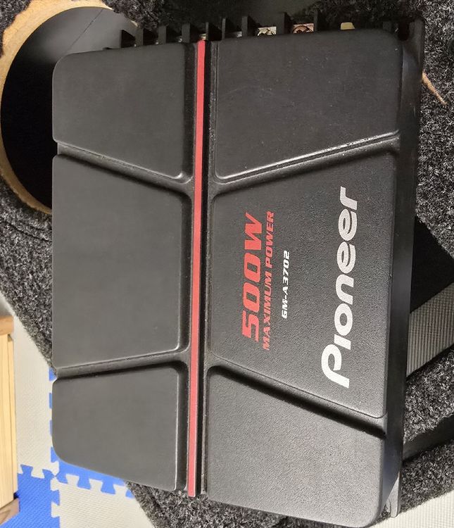 Pioneer Auto Verstärker Pioneer GM-A3702 2-Kanal Verstärker Auto, Wohnmobil, Endstufe 500 Watt GMA3702 | UK 2-Kanal Endstufe Brückbar