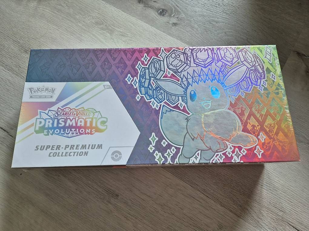 Cartoline: Pokemon Super Premium Collection Prismatic Evolutions (EN) – Nuovo e nell'imballaggio originale da Oberdorf BL venduto da RaDeluxe7