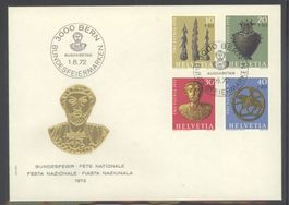 1972, Pro Patria, FDC