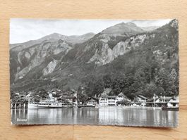AK Brienz mit Schiff Lötschberg