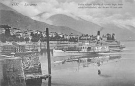 Locarno TI Lago Maggiore battello Elvezia