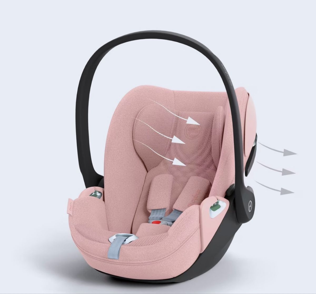 Cybex Seggiolini per auto: CYBEX Cloud T i-size Plus rosa pesca rosa chiaro – Nuovo (secondo la descrizione) da Opfikon venduto da til_t7ww 2