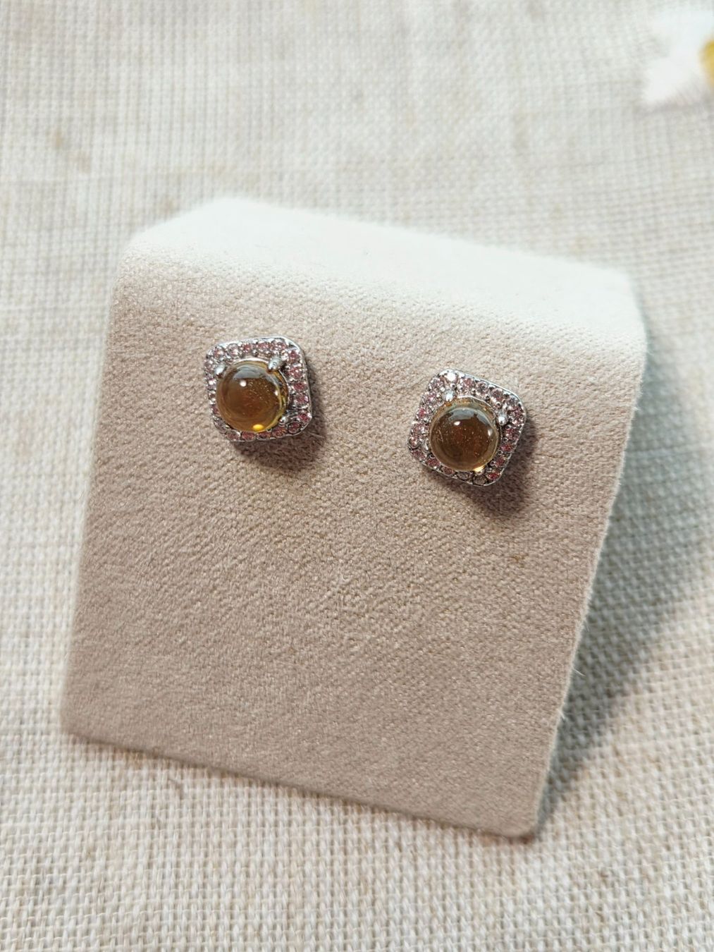 Orecchini pendenti & Orecchini a lobo: NEW - S925 Citrine Earrings – Nuovo (secondo la descrizione) da Zürich venduto da cin_wcf6 1