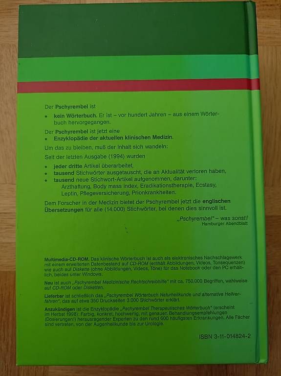 Bücher: Klinisches Wörterbuch – Gebraucht aus Frenkendorf von poi19 1