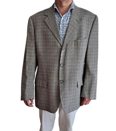 Bally Blazer Sakko Gr. 54, Schurwolle 