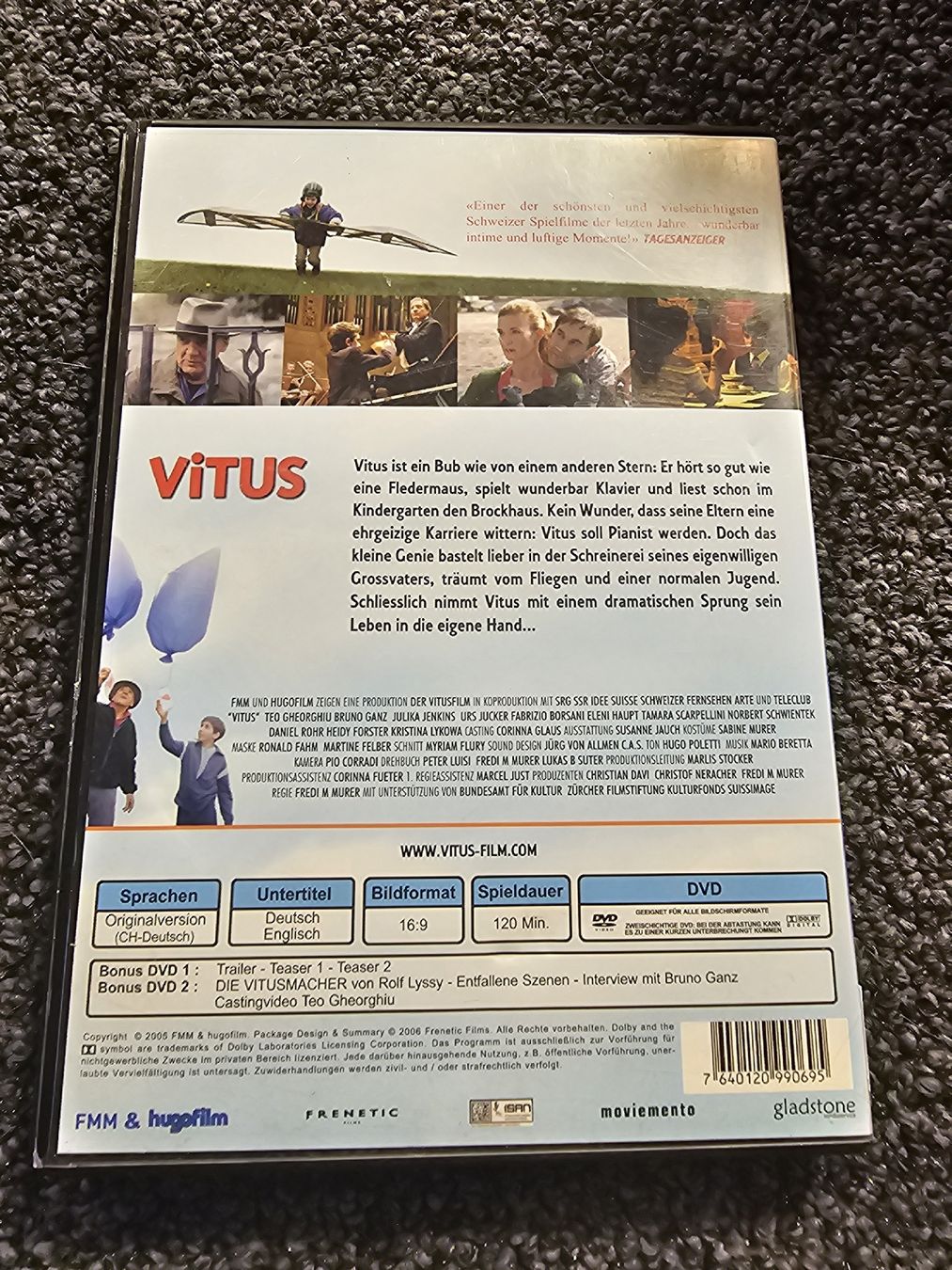 Tous les DVDs: Vitus (21206) – D'occasion à Ruswil par jan_bxl5 1