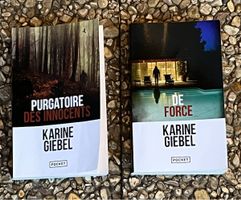 Lot de 2 livres Karine Giebel - Purgatoire des innocents et