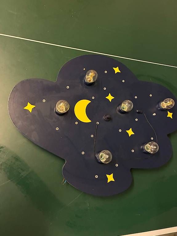 Lampadari & plafoniere: Deckenleuchte für Kinderzimmer mit Sternenhimmel – Usato da Niederuzwil venduto da mile1960