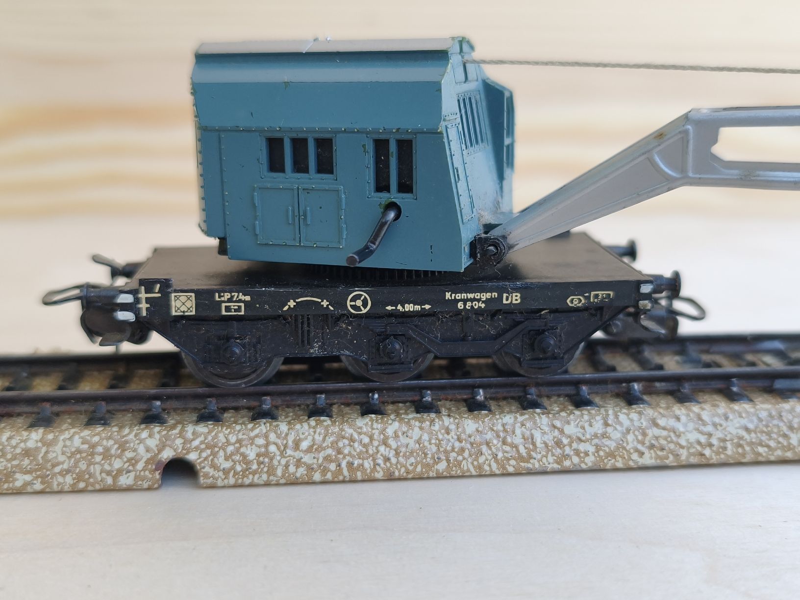 Märklin Modelleisenbahnen: Märklin Eisenbahn Kranwagen Spur H0 gebraucht – Gebraucht aus Augst BL von Schubrahim 3