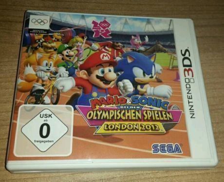 Nintendo Spiele: Mario & Sonic bei Olympischen Spiele 3DS – Gebraucht aus Schüpfheim von Games_Spielkonsolen 1