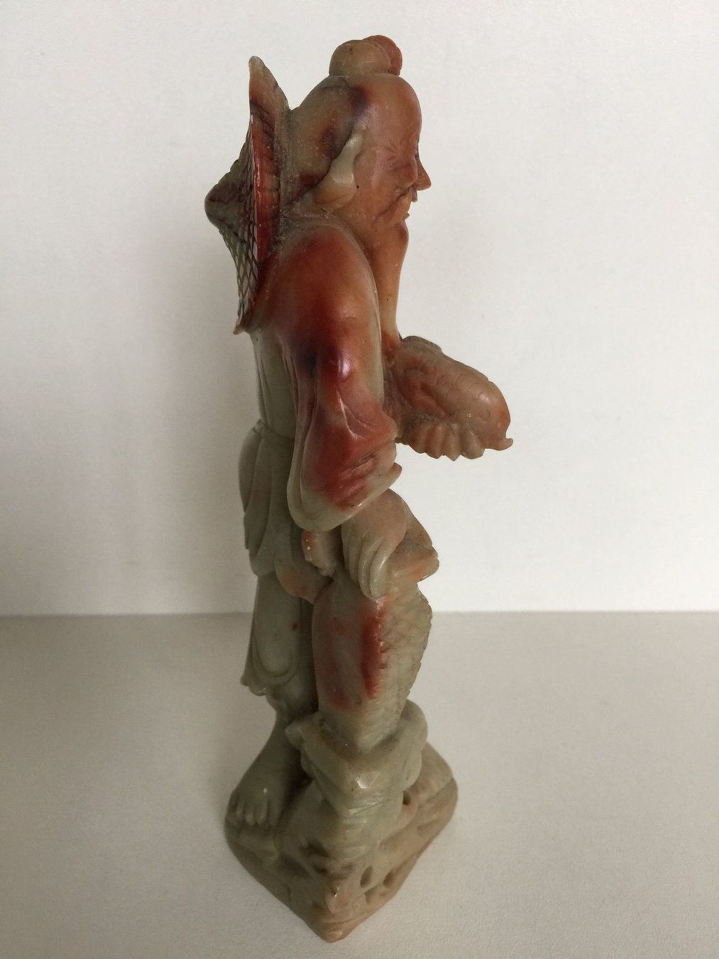Statuette: Statuette sage chinois avec poisson – Usato da Cossonay-Ville venduto da Les_1001_perles 3