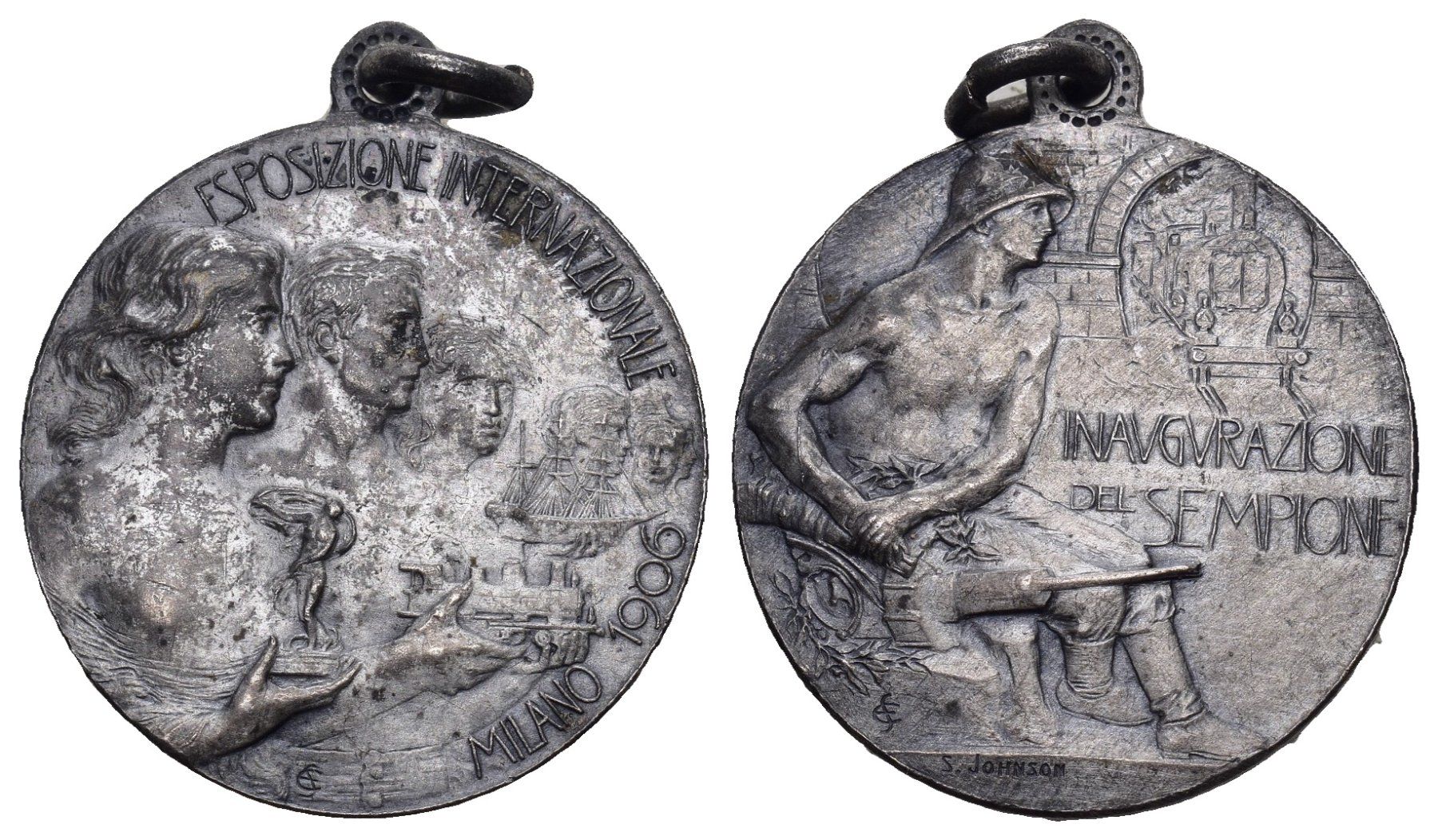Medaglie: Simplon 1906 – Usato da Bern venduto da numismatictops