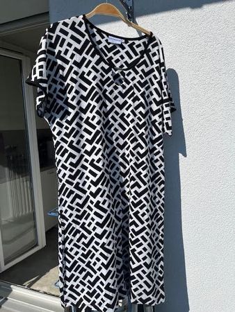 Wohlfühl- (Strand-)Kleid aus Viskose Trikot, XL, Gr. 44