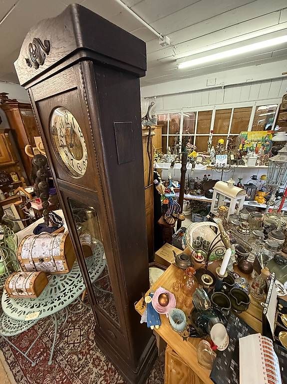 Orologi da terra & Orologi da parete: Jugendstil Standuhr im Holzkasten, Eiche, – Usato da Koblenz venduto da Kbaldinger 3