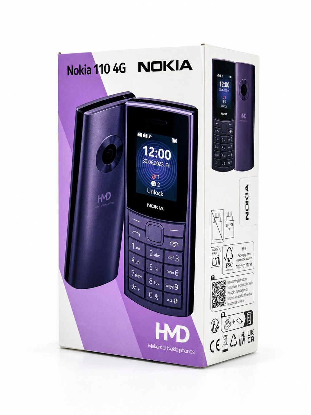 Nokia Telefoni cellulari / Smartphones: NOKIA 110 4G | Neu & Originalverpackt – Nuovo e nell'imballaggio originale da Soyhières venduto da Spartan117