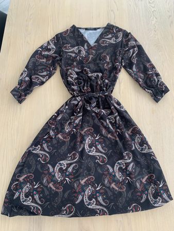 Paisley Kleid braun Gr. S Top Zustand