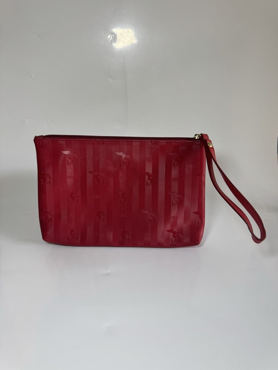 Maison Mollerus Borse da donna: Original Maison Mollerus Große Pochette Rot – Usato da Vionnaz venduto da b_f_d_r_g