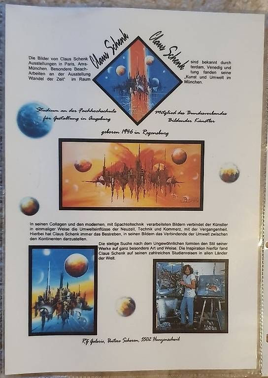 Gemälde: Bild Egyptian Town von Claus Schenk – Neu (gemäss Beschreibung) aus Unterentfelden von LookoutMt 4