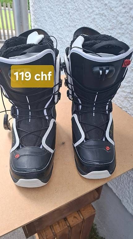 Boards: Snowboard mit Bindungen und Tasche-möglich mit Schuhe – D'occasion à Netstal par ebarbara01 4