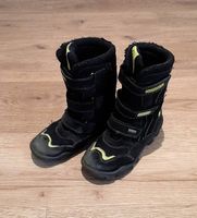 Winterstiefel von Primigi schwarz/gelb Gr. 32