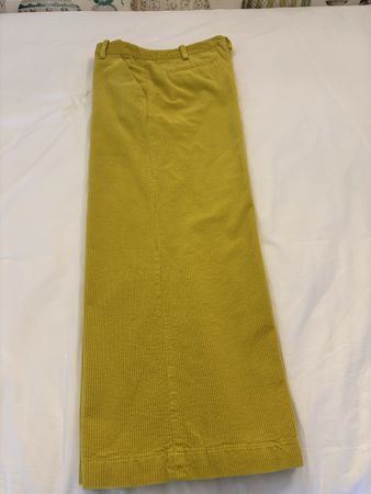Pantaloni velluto Aspesi colore giallo taglia 40