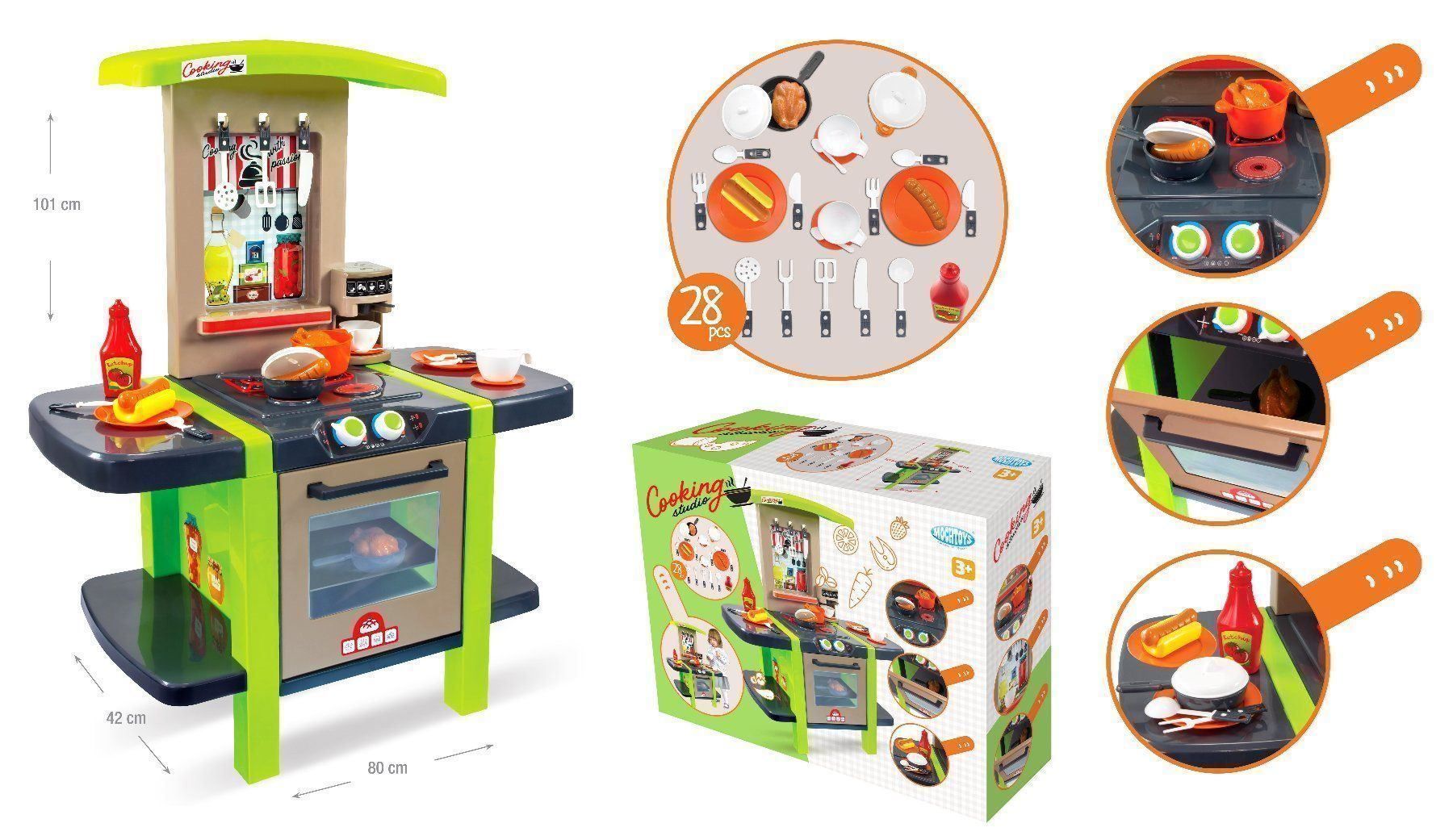 Spielzeuge: Mochtoys Spielküchenstudio – Neu und originalverpackt aus Erlinsbach von Home-World 1