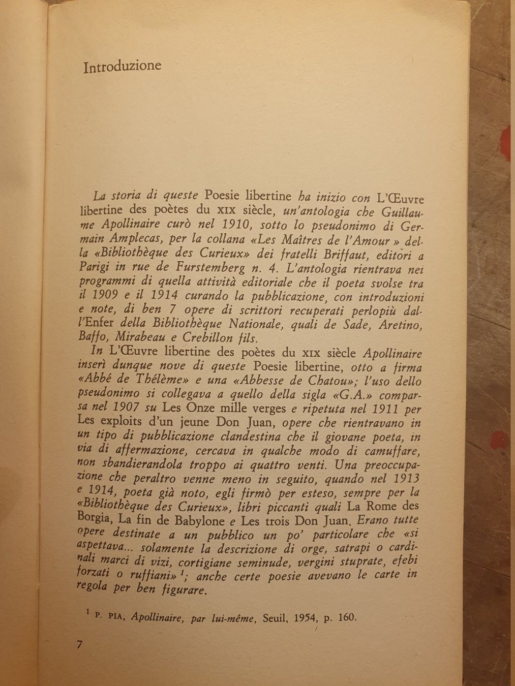 Libri: Poesie Libertine - Appolinaire – Usato da Zürich venduto da loosebone 4