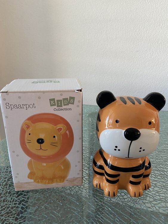 Coole Spardose Tiger von Kids Collection, neuwertig! (Neu (gemäss Beschreibung)) in Oftringen für CHF 9.9 – mit Lieferung auf Ricardo kaufen